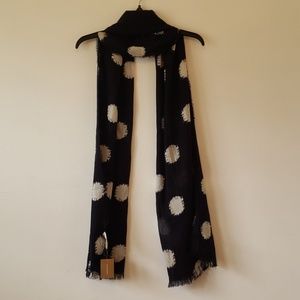 2 for$5 🚀Francesca's - Large Polka Dot Long Acrylic Scarf